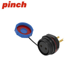 Conector de Aviación Pinch SP11 2 3 4 5P Macho Hembra con Tuerca Trasera, Enchufe Impermeable IP68 de Material ABS - Product Image 1