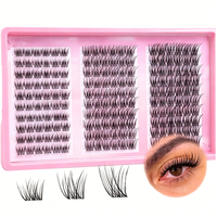 Cils en grappe réutilisables 8-16mm C CC D DD Curl, durables, à racine ferme, pour une tenue longue durée et sans chute