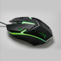 Ensemble clavier-souris de jeu filaire rétroéclairé RVB 104/105 touches Kit clavier-souris pour ordinateur professionnel compatible multimédia en stock