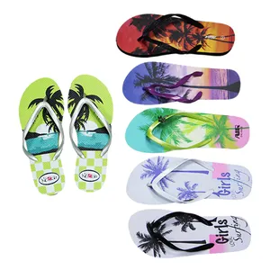 Spring Fashionable Cheap OEM Custom Logo Flip Flop With Anti-Slip PVC Insole