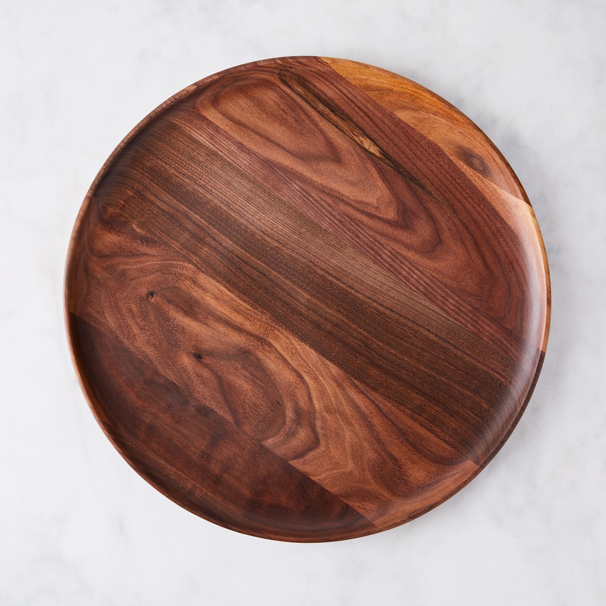 Сделано в Китае, недорогие зарядные тарелки из грецкого ореха высшего качества