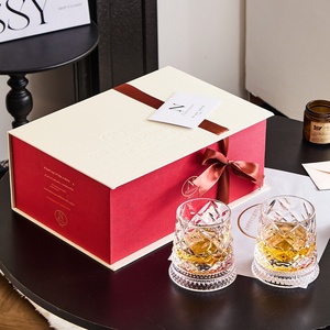Juego de Vasos Giratorios para Whisky Estilo <span class=keywords><strong>Macallan</strong></span>, Regalo de Lujo con Temática de Boda para Parejas - Product Image 4