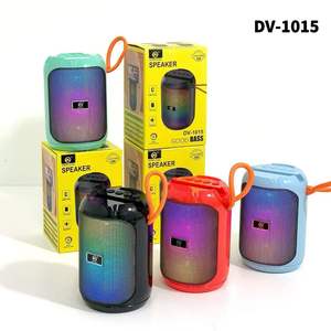 Wireless Portable Outdoor BT <b>Speaker</b> with FM Radio RGB Lighting Mini Card-Reading Audio <b>for</b> Outdoor Use - Product Image 2