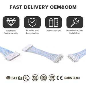 Papan Manajemen Kabel Wiring Harness Kelas Industri dengan Isolasi PBT untuk Kabel Koneksi Ethernet RJ45 IoT Komputer Sepeda Motor - Product Image 4