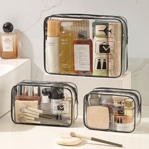 New <b>Clear</b> Toiletry <b>Bag</b> High Quality <b>clear</b> PVC Waterproof Toiletry Storage <b>Bag</b> Makeup Cosmetic <b>Bag</b> - Product Image 1