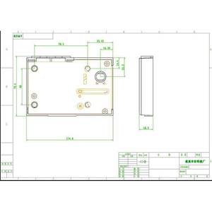 מטבע הלבשה anli מופעל מנעול עבור בריכת שחייה עם צמיד כרטיס מספר כרטיס - Product Image 6
