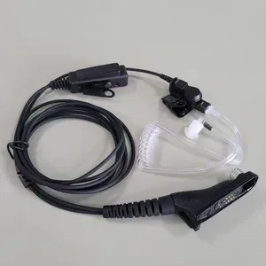 Lautstärke verstellbarer Kopfhörer PTT Mic Headset Für APX2000 DP4400 DP4401 DP4801 DP4600 Walkie Talkies