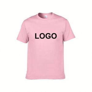 Design High Quality USA Size Blank T <b>Shirt</b> 100% Cotton Silk Screen Custom Logo Print Short Sleeve Loose T <b>Shirt</b> - Product Image 3