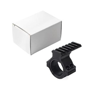 Adaptateur de montage de lunette tactique étanche en aluminium de haute qualité 25,4 mm/30 mm, 6 fentes, 20 mm, noir, accessoires de chasse - Product Image 5