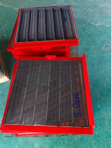 شبكة غربال من البولي يوريثان، لوحة غربال اهتزازية، لوحة غربال لإزالة الماء لمعالجة الخامات - Product Image 2