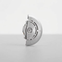 Montre mécanique de haute qualité avec mouvement automatique 4130, cadran squelette creux, bracelet en acier inoxydable