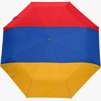 Parapluie entièrement automatique de haute qualité, ouverture et fermeture automatiques, imprimé drapeau national, style créatif, cadeau promotionnel personnalisé pour événements de club au Bangladesh