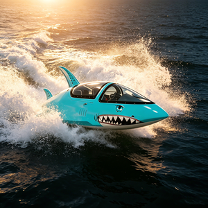 Véhicule nautique de luxe de style Shark Submarine Seabreacher avec moteur de 197 CV pour usage commercial - Product Image 6