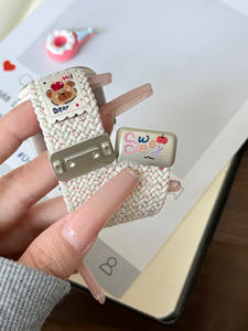 <span class=keywords><strong>Bracelet</strong></span> en <span class=keywords><strong>tissu</strong></span> série 10 <span class=keywords><strong>bracelet</strong></span> à boucle tressée brassard en nylon pour <span class=keywords><strong>bracelet</strong></span> de <span class=keywords><strong>montre</strong></span> ultra réglable Apple <span class=keywords><strong>bracelet</strong></span> de <span class=keywords><strong>montre</strong></span> 46mm - Product Image 6