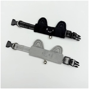 New Adjustable Soft Nylon Cat <b>Collar</b> With Small Bell Comfortable Daily Kitten <b>Collar</b> - Product Image 5
