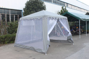 כל העונה 2.4*2.4 מ 'חצר משפחתית gazebo פוליאסטר אוהל גן עם יתושים - Product Image 4