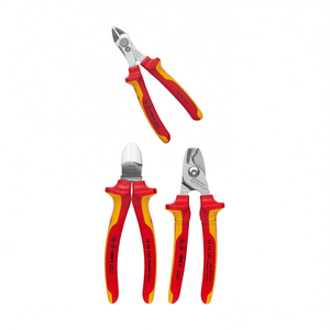Juego de cortadores eléctricos Knipex, cortadores de cables profesionales de 3 piezas para trabajos eléctricos - Product Image 1