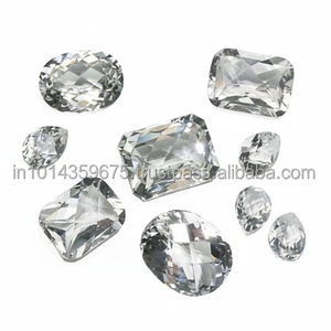 Cabujones de Topacio Azul Natural con Reverso Plano Personalizables al por Mayor |   Origen Brasileño |   Coszcalt E |   Modelo TOP001307 - Product Image 1