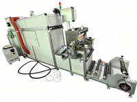 Machine de revêtement continu de 350 mm de largeur avec sécheur, ligne de revêtement de ruban adhésif BOPP pour papier, film, feuille, certifiée CE - Vente chaude