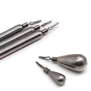 Plomb de pêche en acier tungstène écologique en forme de goutte d'eau 1,3-14g pour la pêche en drop shot en lac - Product Image 1