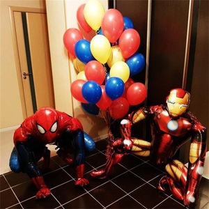 Palloncino in Alluminio 3D di Spider-Man, Giocattolo per Bambini, Decorazione per Feste di Compleanno, Vendita all'Ingrosso - Product Image 3