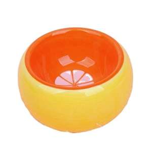 Cuenco de cerámica para comida de hámster, cuenco para comida de animales pequeños, color fruta - Product Image 1