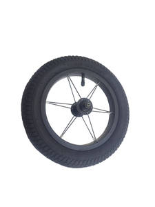 <span class=keywords><strong>Roue</strong></span> de vélo <span class=keywords><strong>BMX</strong></span> de 12 pouces avec jante en acier 12x2.125 Pneus pneumatiques en caoutchouc remplis d'air Nouvel équipement pour l'équilibre Restaurants Hôtels - Product Image 3