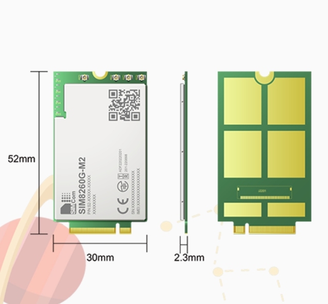 SIMCOM Latest Multi-Band 5G NR/LTE-FDD/LTE-TDD Module SIM8270X High Efficiency Security