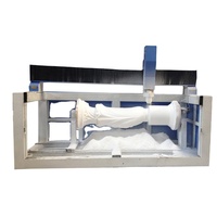 EPS Foam Wood Cutter Drilling 5 Axis Cnc Router Bit Mould Sculpture Statue Making for Foam Engraving Machine