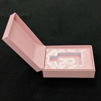 Boîte à parfum rose à rabat pour flacon de 100 ml, impression de logo, emballage créatif, boîte à parfum avec design en relief, boîte cadeau cosmétique