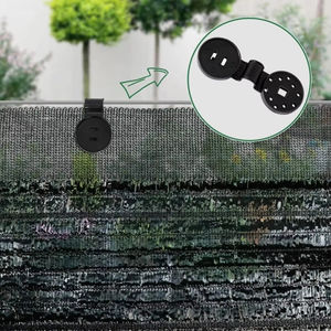 Shade Cloth Plastic <b>Clips</b> <b>Greenhouse</b> Sunshade Net Fixing <b>Clips</b> Shade Fabric <b>Clips</b> for Shade Netting Fabric Accessories - Product Image 3