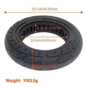Neumático Sólido de 10*2.125 para Patinete Eléctrico Ninebot Max G30, Neumático Sólido de 10*2.5 para Patinete Eléctrico Ninebot F20 F25 F30 F40 - Product Image 3