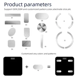 Sdk와 API 개인적인 bluetooth 전자 가늠자 균형 지능적인 체지방 가늠자 디지털 방식으로 목욕탕 무게를 다는 가늠자