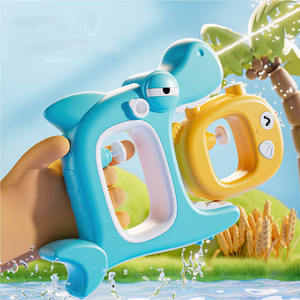 ปืนฉีดน้ำ MILI รุ่นใหม่ ลายฉลาม สำหรับแม่ลูก ความจุขนาดใหญ่ ปืนฉีดน้ำสำหรับเล่นกันระหว่างพ่อแม่ลูก เด็กชาย เด็กหญิง ของเล่นปืนฉีดน้ำสำหรับเล่นชายหาดและกลางแจ้ง - Product Image 5