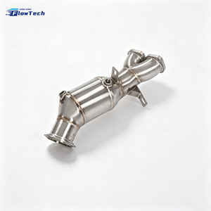 Tubo de Escape de Acero Inoxidable 304 de Alta Calidad para E92 335i E90 E93 N55 3.0T, Alto Flujo, Ajuste Directo, Pulido Espejo Profesional - Product Image 2
