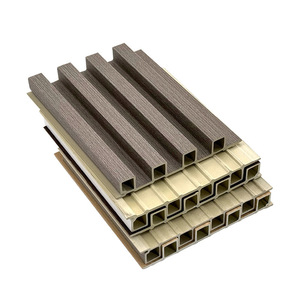 Hot bán WPC sợi tre lưới Trần Tường sinh thái không thấm nước trang trí Bảng gỗ - Product Image 1