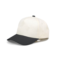 Casquette de baseball sportive unisexe en tissu Oxford Dobby de haute qualité avec logo personnalisé, brodée, 5 panneaux, color-block, tendance et sportive