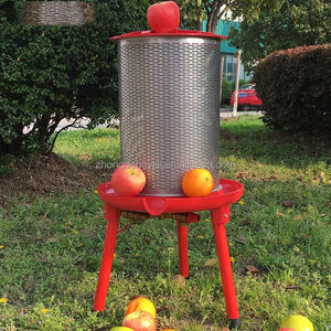 Presse-agrumes et légumes industrielle 20L 40L 90L Hydropresse en acier inoxydable pour pressage de pommes, de vin et de cidre - Product Image 2
