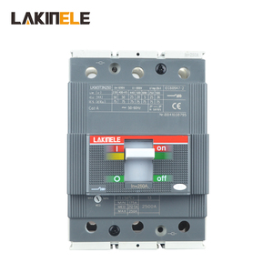 250A 3P <span class=keywords><strong>MCCB</strong></span> đúc trường hợp ngắt mạch 35kA IEC 60947-2 CE chứng nhận nhà máy giá - Product Image 1