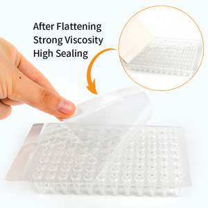 Película de Sellado Transparente para Microplacas de 96 Pocillos, Película de Sellado para Placas de PCR de Alta Respuesta y No Permeable - Product Image 6