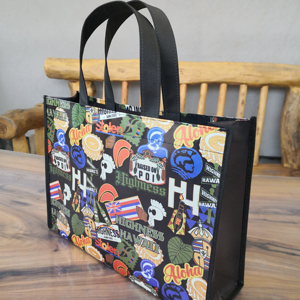 Ultrasonic Custom Print Recyclable Pp Laminated Eco Recycle Reusable Grocery Shopping Non-Woven <b>Tote</b> <b>Bag</b> With Customized Logo - Product Image 3