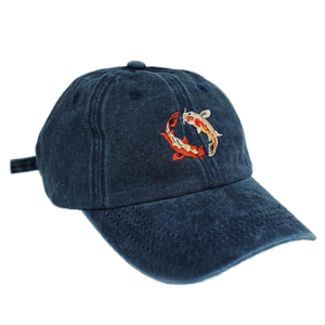 Wholesale 6 Panel Hat OEM ODM Custom Embroidery Logo <b>Flat</b> Brim Adjustable Vintage Wash Fashion High Quality 100% Cotton - Product Image 1