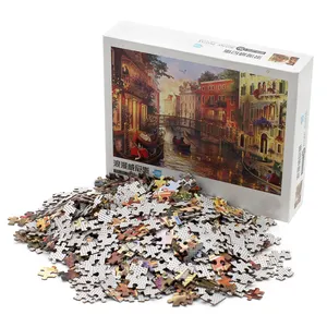 2mm dickes Papier puzzle benutzer definierte Puzzles 1000 für Erwachsene