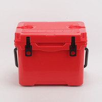 Glacière portable 15QT, boîte isotherme en PE, mini glacière étanche pour aliments et boissons, camping, pique-nique
