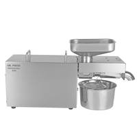 Vente chaude Machine d'extraction d'huile de graines, huile de graines de ricin, huile de noix de coco, presse à huile pour usage domestique