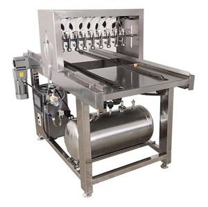 Pulverizador de aceite para bandeja de pastel, máquina de moldeo por inyección, máquina pulverizadora de aceite para galletas, equipo comercial automático de panadería, en venta - Product Image 1