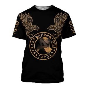 <strong>Thor</strong> Odin Custom Women's and Men's Viking <strong>T</strong>-<strong>Shirt</strong> Summer Promotional Custom Clothing with Unique Viking Design - Product Image 5