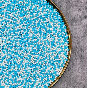 Manik-manik gula Sprinkles dapat dimakan kustom untuk dekorasi kue permen mutiara warna-warni untuk alat dekorasi Cupcake kue - Product Image 3