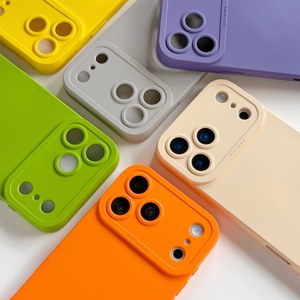 Funda de Teléfono de Alta Calidad, Estilo Ins, Anti-Impresiones Digitales, Resistente a Impactos, de TPU, con Caja, para 17/16/15/14/13/12 Pro - Product Image 1