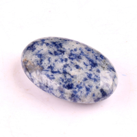 Cristaux d'améthyste naturelle ovale polie à l'ancienne de Namzi, Chine, pour l'énergie curative, le Feng Shui, les fournitures de Wicca et de sorcellerie (lot de 10 pièces)